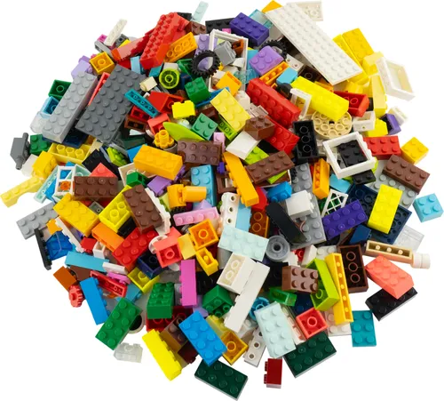 LEGO® Steine Sondersteine Gemischt Bunt 500 gr. – Kreatives Bauen - 500 bunte LEGO Bausteine in verschiedenen Größen, ideal zur Erweiterung deiner Sammlung. Fördert Kreativität und Problemlösungsfähigkeiten – ein perfektes Geschenk für LEGO® Fans!