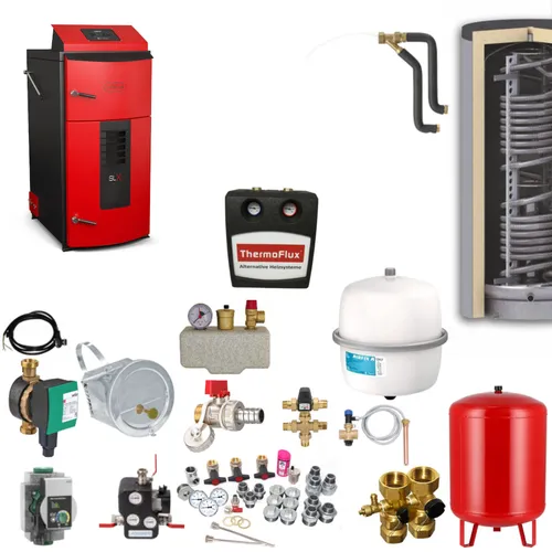 Attack Holzvergaserkessel | SLX 45 Profi | 45 kW | Komplettset 5