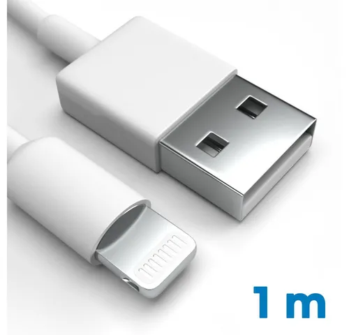 Justcom Apple iPhone 13 USB-Kabel, Lightning, USB-A (100 cm), Schnellladekabel, Datenkabel, Handy, Tablet