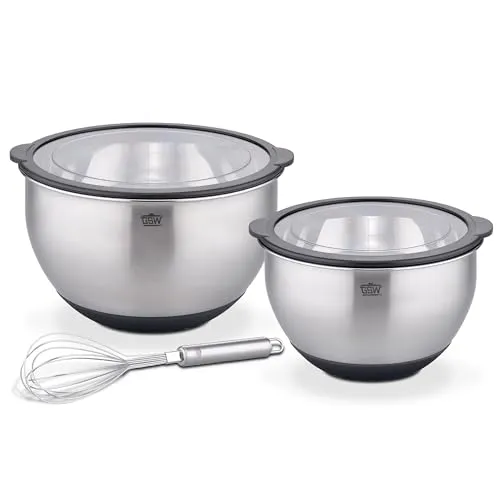 GSW Schüsselset 5-tlg mit luftdichtem Deckel von GSW