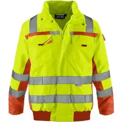 Warnschutz-Pilotenjacke Klasse 3 - XL - gelb/orange