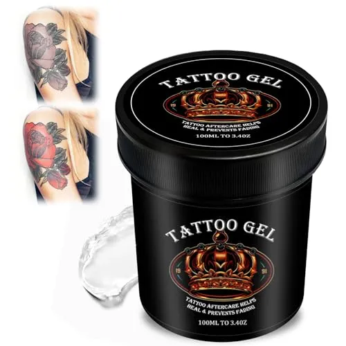 100G Tattoo Creme, Tattoo Butter, Frisches Tattoo Pflege Creme, Tägliche Pflege & Aftercare für deine tätowierte Haut