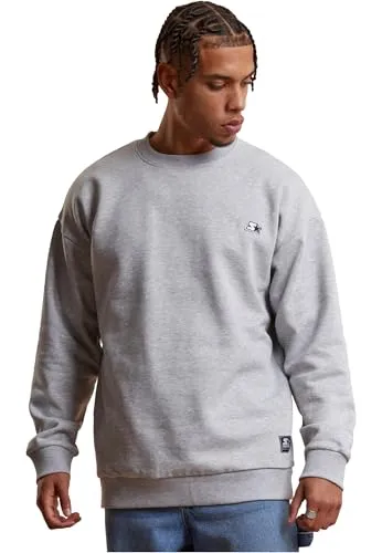 STARTER BLACK LABEL Starter USA Crew Neck heathergrey, L