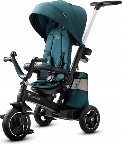 Kinderkraft Dreirad Easytwist, Midnight Green in grün von Kinderkraft