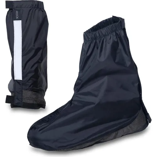 gamAS Regenüberschuhe XL, knöchellang, schwarz - Schuhüberzug, wasserdicht und rutschfest für optimalen Schutz bei Regenwetter