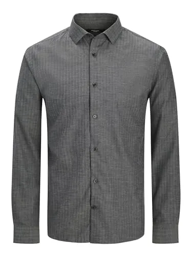 Jprblaparker Melange L/S Shirt Bf