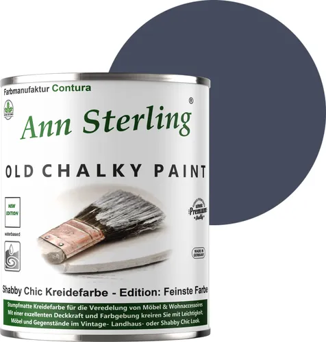 Ann Sterling Kreidefarbe Shabby Chic 750ml - Blue Jeans
