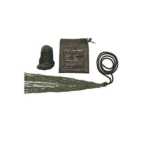 Mini Hamac avec Pochette de Transport Mil-Tec in grau von Mil-Tec
