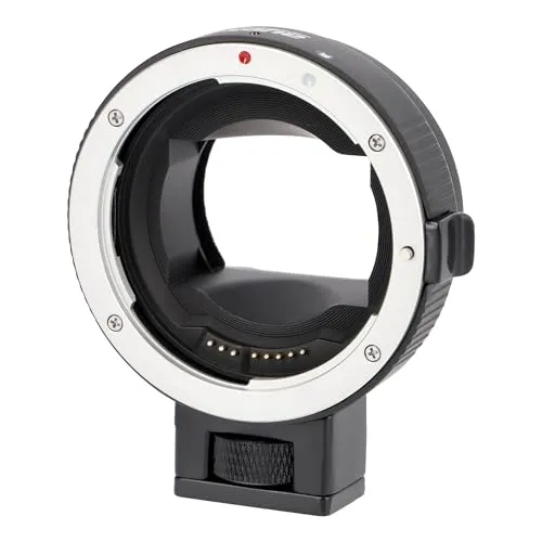 ayex Objektivadapter AF Autofokus für Canon EF/EF-S auf Sony E-Mount - Telekonverter für Kameras mit schnellem Autofokus und EXIF-Signalübertragung, ideal für präzise Fokussierung und maximale Flexibilität bei der Objektivauswahl.