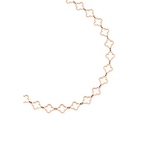 Heideman Halskette Damen Juria - Elegante Kette in Roségold - Ketten für Damen - Stilvolle Halskette aus rosévergoldetem Edelstahl, ideal für jeden Look mit allergikerfreundlichem Material und einfachem Doppelclipverschluss.