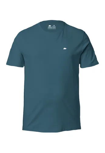 FORSBERG T-Shirt T-Shirt mit kleinem Gummi-Patch von Forsberg