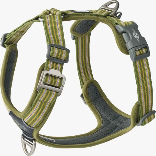 Dog Copenhagen V3 Comfort Walk Air Harness Hunting Green M - Hochwertiges Hundegeschirr mit atmungsaktiver Polsterung und ergonomischem Design, ideal für hohen Tragekomfort und Sicherheit bei allen Aktivitäten.