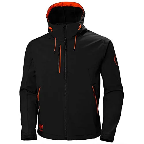 Helly Hansen Softshelljacke CHELSEA EVO HOODED SOFTSHELL 74140 - black - 4XL - Arbeits- & Schutzkleidung mit 4-Wege-Stretch für maximale Bewegungsfreiheit und Tragekomfort. Wasser- und windfest, ideal für anspruchsvolle Arbeitsumgebungen.