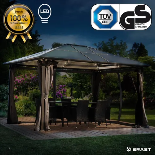BRAST Pavillon Summerdream 3x4m mit Moskitonetz