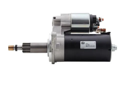 Hella 8EA011611-211 Starter für PORSCHE - Anlasser für Porsche, leistungsstark mit 1,7 kW, ideal für zuverlässigen Start bei jedem Wetter und ohne Altteilrückgabe erforderlich.
