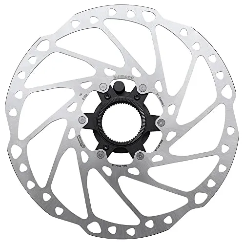 Shimano RT-EM600 160mm Bremsscheibe - Bremsscheibe für Radsport, aus hochwertigem Edelstahl gefertigt, bietet optimale Bremsleistung und Langlebigkeit für sicheres Fahren.