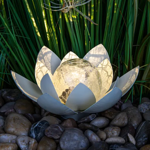 Produktbild LED Solar Lotusblüte