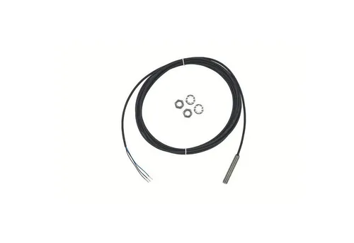 RÖHM Induktiver Näherungsschalter BES 516-324-EO-C-PU-03 - Zubehör und Ersatzteile, zuverlässiger M8 Näherungsschalter mit 3 m Kabel für präzise Positionsüberwachung in industriellen Anwendungen.