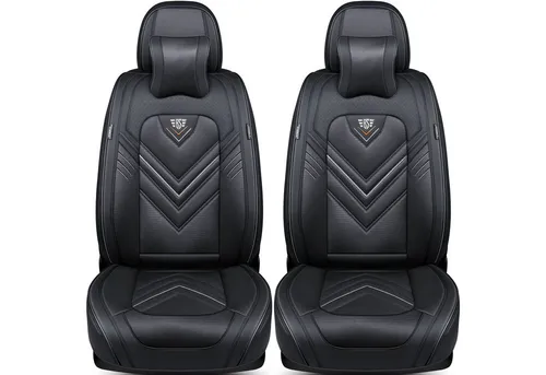 BREMER SITZBEZÜGE Autositzbezug für Jeep Wrangler JK (2007-2018) - Hochwertige Schonbezüge aus Kunstleder und Polyester, atmungsaktiv und pflegeleicht, bieten optimalen Schutz und Komfort für Fahrer und Beifahrer. Passend für Sitzheizungen und einfach zu montieren.