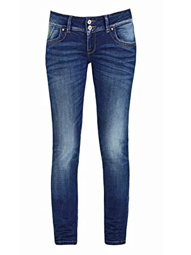 LTB Jeans Damen Molly Jeans Heal Wash 30W/34L - Damen Jeans in eleganter Optik mit angenehmem Tragegefühl und weicher Haptik. Ausgestattet mit zwei aufgesetzten Gesäßtaschen und praktischen Vorderseitentaschen.