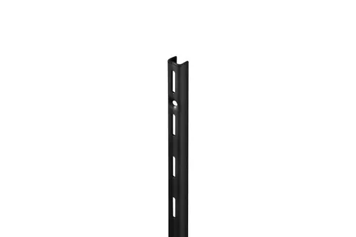 Dolle Wandschiene 1-Reihig 150,5 cm schwarz Metall Regalträger