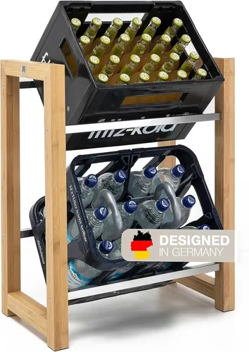 MANUMA® Getränkekistenregal Holz von Manuma