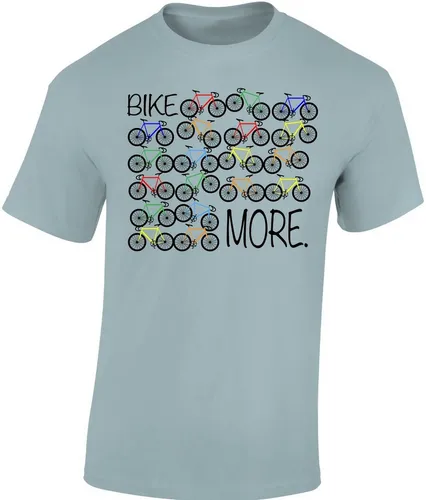 Baddery Print-Shirt Fahrrad T-Shirt: