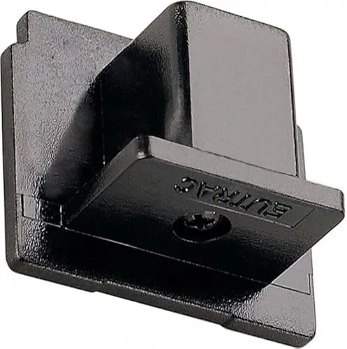 EUTRAC Endkappe für 3-Phasen HV-Schiene schwarz