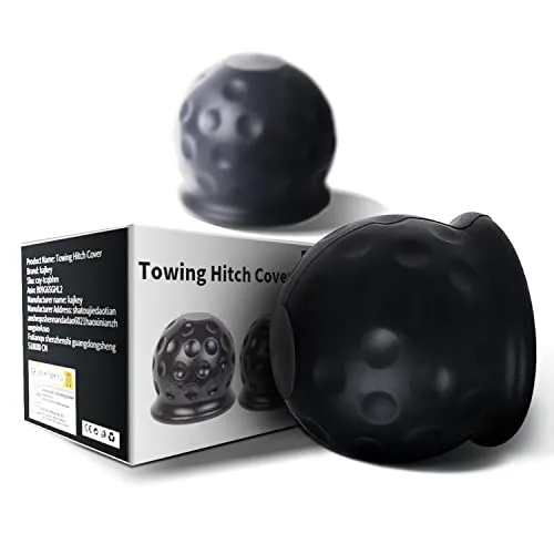 Stk Anhängerkupplung Abdeckung,Anhängerkupplung Schutzkappe,Gummi Kugelkopf Abdeckung Anhängerkupplung,Gummi Anhänger Abdeckung Für Anhänger Pkw Lkw Rv, Für Kugelkopfkupplungen Bis 50 Mm Durchmesser 2
