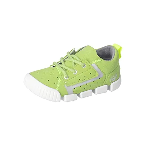 RICOSTA Baby Jungen Low-Top Sneaker Buzz,Kinder Lauflernschuhe,waschbar,vegan,Freizeitschuhe,Turnschuhe,Laufschuhe,Lime/Neongelb (780),19 EU