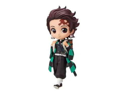Banpresto Abbildung Q Posket Petit Demon Slayer: Kimetsu No Yaiba Vol.6 (A:Tanjiro Kamado) 7cm BP18602 Mehrfarbig