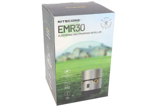 Nitecore EMR30 Insektenabwehrgerät mit Powerbank-Funktion - Effektive Mückenabwehr und praktische Powerbank mit 10400 mAh für unterwegs. Ideal für Camping und Outdoor-Aktivitäten.