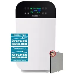 Comedes Lavaero 280 – 7-Stufen Luftreiniger für Allergiker - Luftreiniger mit 7-Stufen-Filter für Räume bis 55m², entfernt bis zu 99,9% Mikropartikel und sorgt für frische, gesunde Luft – ideal für Allergiker und Asthmatiker.