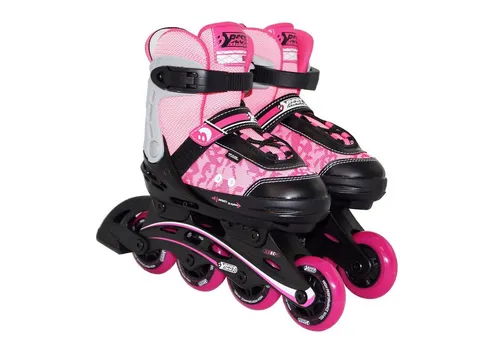 Best Sporting Inline Skates Kinder & Erwachsene - Kinder-Rollerskates, größenverstellbar von 38-41, mit ABEC-5-Kugellager für sicheres Fahren und hohem Tragekomfort dank atmungsaktivem Mesh.