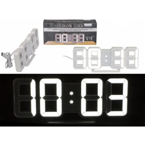 Digital Uhr mit Alarm Funktion +Temperatur 12H oder 24 H Anzeige -#3750