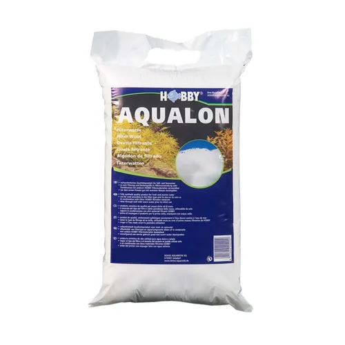 Hobby Aqualon 250 g - Hochwertiges Filtermaterial für Aquarien, bakterielle Besiedlungsfähigkeit und effektive Schmutzfiltration