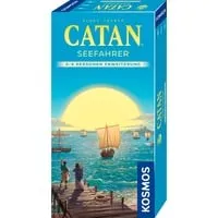 CATAN - Seefahrer 5-6 Personen Erweiterung, Brettspiel - Erweiterung für 5-6 Spieler, strategisches Gameplay und spannende Seefahrt für noch mehr Abenteuer in der Welt von Catan.