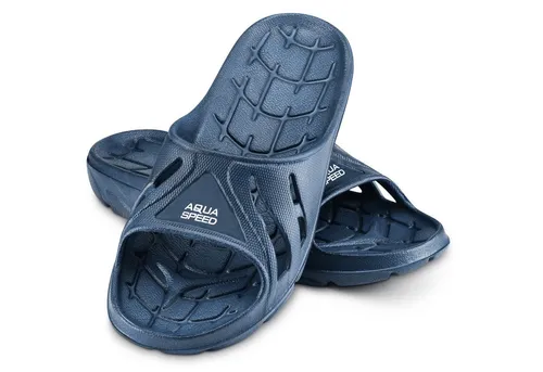 Aqua Speed Badelatschen ALABAMA Damen + Mikrofaserhandtuch Gr. 36-40 Badepantolette