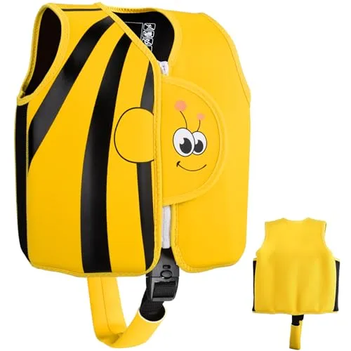 Fuqiduo Schwimmweste Kinder, Schwimmhilfe aus Neopren & EPE
