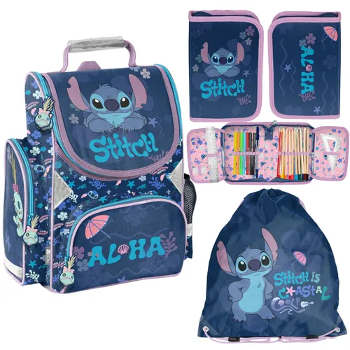 Schulranzen Set Lilo und Stitch