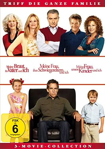 Meine Braut, ihr Vater und ich / Meine Frau, ihre Schwiegereltern und ich / Meine Frau, unsere Kinder und ich [3 DVDs]