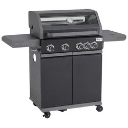 Yato Gasgrill Gasgrill 14,5kW, 4+1 Brenner, Stahl 133 x 57 x 112cm, Sichtfenster, Gasgrill 14,5kW, 4+1 Brenner, Stahl 133 x 57 x 112cm, Sichtfenster, Gasgrill 14,5kW, 4+1 Brenner, Stahl 133 x 57 x 112cm, Sichtfenster bunt