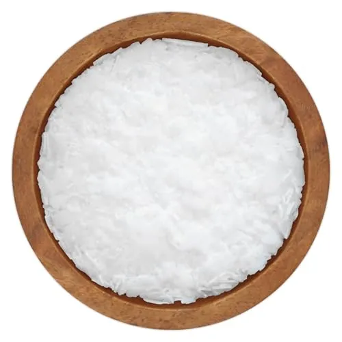 DistrEbution Stearinsäure aus Oliven 5kg – Ideal für Kerzenherstellung - Perfekt für die Kerzenproduktion: Sorgt für kristalline Optik und hohe Formstabilität. Hergestellt aus Olivenrückständen, ist es eine umweltbewusste Wahl für kreative Bastler.