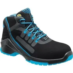 Sicherheitshalbstiefel VD PRO 1800 ESD S2, schwarz/türkis, Größe 41 - Arbeits- & Schutzkleidung, mit ESD-Schutz und rutschfester Sohle für maximale Sicherheit am Arbeitsplatz