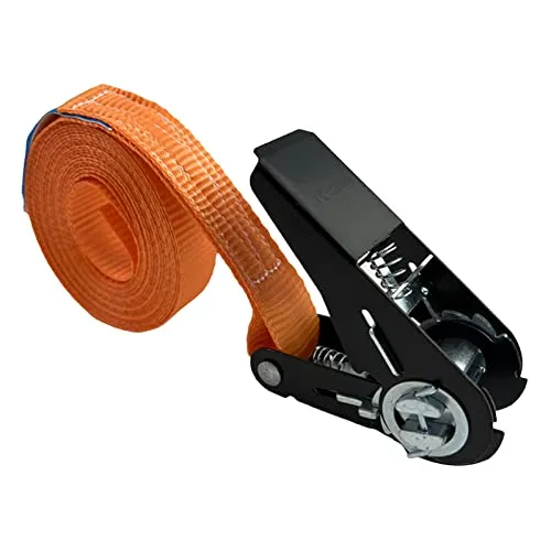 TRUTZHOLM Profi Ratschen Spanngurt Gurt Zurrgurt Ratsche Orange 1tlg 4m | 0,8t | 800 kg