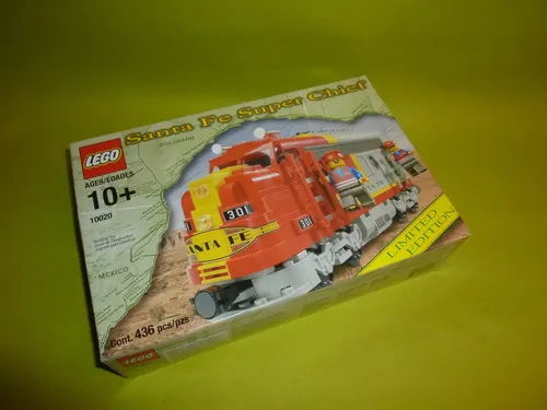 Produktbild LEGO 10020 LEGO Trains: Santa Fe Super Chief NEU / OVP