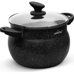 HOMELUX 22cm Kochtopf mit Glasdeckel