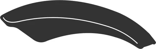 Luftansaugabdeckung für TUCANO URBANO EL'FRESH 6.0 Helme schwarz