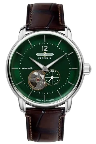 Herrenuhr Zeppelin 8166-4 grün (Ø 40 mm) von Zeppelin