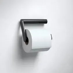 Toilettenpapierhalter Schwarz von KEUCO